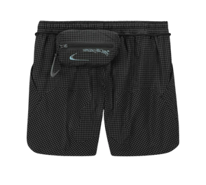Shorts Off-White x Nike '002 Woven Shorts Black' Preto – costas