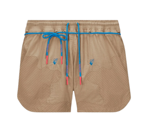 Shorts Off-White x Nike '002 Woven Shorts Beige' Bege – frente