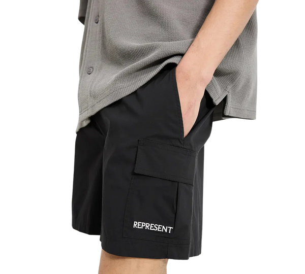 Shorts Represent 'Cargo Swim Black' Preto