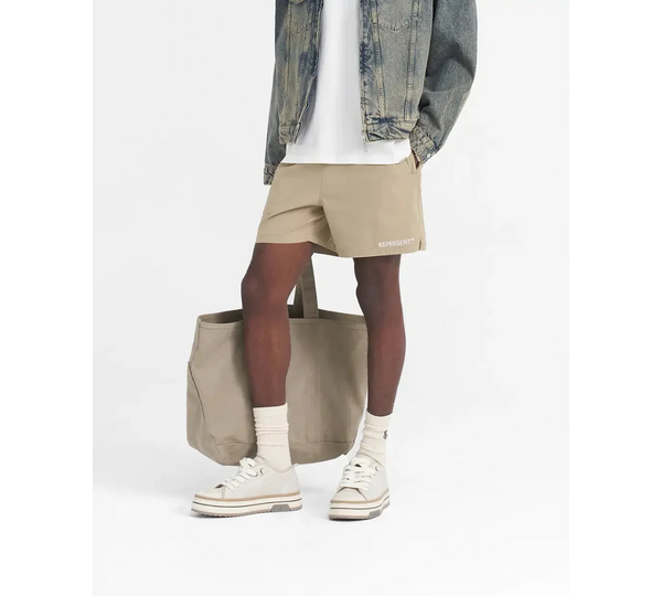 Shorts Represent 'Washed Taupe' Bege