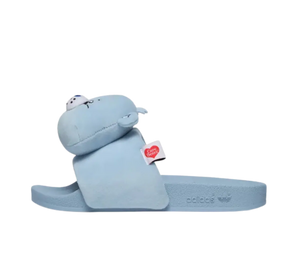 Slide Adidas Adilette x Ursinhos Carinhosos 'Care Bears Grumpy Bear' Azul