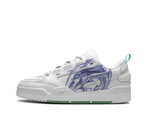 Tênis Adidas ADI2000 x Yu Gi Oh! 'Blue Eyes White Dragon' Branco