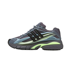 Tênis Adidas Adistar Jellyfish x Pharrell 'Onix Aurora' Cinza / Preto – vista lateral