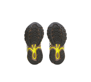 Tênis Adidas Adistar Jellyfish x Pharrell Williams 'Timber' Marrom / Amarelo – solado