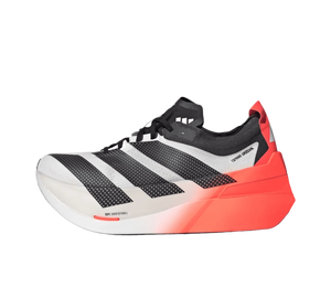 Tênis Adidas Adizero Dropset Elite 'Cloud White Solar Red' Branco / Vermelho – vista lateral
