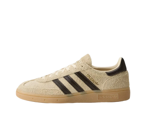 Tênis Adidas Handball Spezial 'Warm Vanilla Aurora Coffee' Bege / Marrom – vista lateral