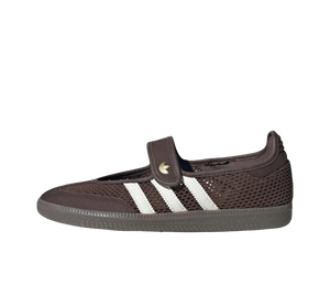 Tênis Adidas Samba Jane 'Brown Off White Gold Metallic' Marrom