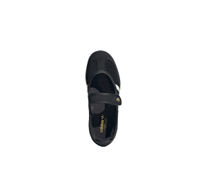 Tênis Adidas Samba Jane 'Core Black Off White' Preto / Branco – vista superior