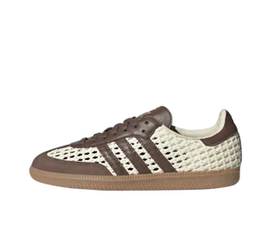 Tênis Adidas Samba OG 'Basketweave Cream White Earth Strata' Marrom
