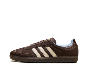 Tênis Adidas Samba OG 'Brown Pony Hair' Marrom – vista lateral