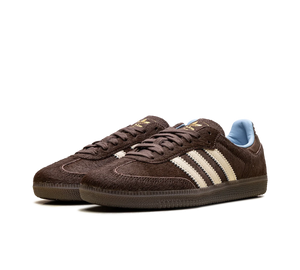 Tênis Adidas Samba OG 'Brown Pony Hair' Marrom – par de frente