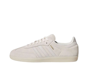 Tênis Adidas Samba ADV 'Chalk White Grey Carbon' Branco / Cinza – vista lateral