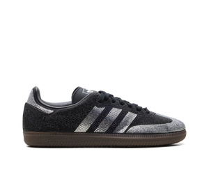 Tênis Adidas Samba OG Feminino 'Rhinestone Black Silver' – vista lateral esquerda
