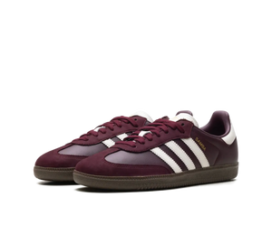 Tênis Adidas Samba OG 'Maroon Off White Gum' Vinho – foto 3