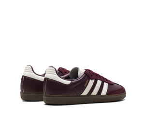 Tênis Adidas Samba OG 'Maroon Off White Gum' Vinho – foto 4