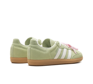 Tênis Adidas Samba OG x Molly-Mae 'Matcha' Verde – par de costas