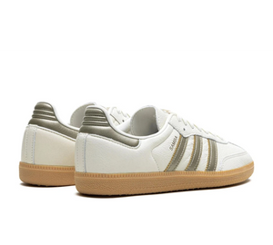 Tênis Adidas Samba OG 'Wonder Gold Metallic' Branco / Dourado – foto 4