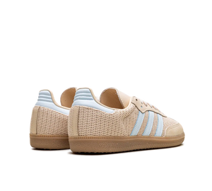 Tênis Adidas Samba OG 'Crochet Sand Strata Sky Tint' Bege – foto 4