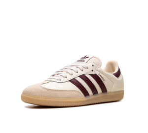Tênis Adidas Samba OG 'Wonder White Shadow Red' Bege / Vinho – foto 2