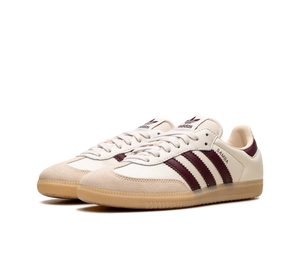 Tênis Adidas Samba OG 'Wonder White Shadow Red' Bege / Vinho – foto 3