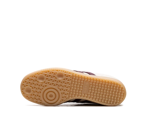 Tênis Adidas Samba OG 'Wonder White Shadow Red' Bege / Vinho – foto 5