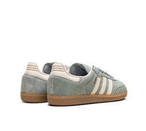 Tênis Adidas Samba OG 'Silver Green Wonder White' Verde – foto 4
