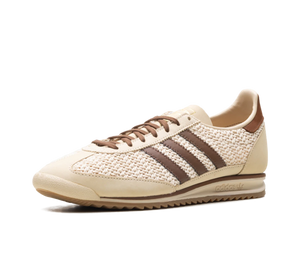 Tênis Adidas SL 72 OG Feminino 'Sand Strata Preloved Brown' Bege / Marrom – vista 3/4 frente