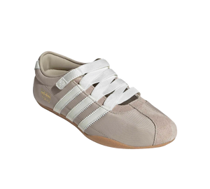 Tênis Adidas Tokyo Mary Jane 'Khaki Three Off White' Bege / Branco – vista 3/4