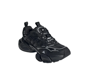 Tênis Adidas Vento XLG Runner Deluxe 'Black' Preto – vista 3/4 frontal