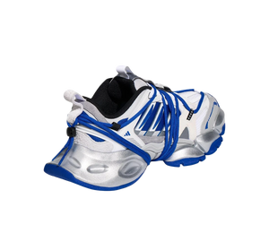 Tênis Adidas XLG Runner Deluxe 2.0 'White Royal Blue' Branco / Azul – vista traseira