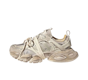 Tênis Adidas XLG Runner Deluxe 'Alumina Cream' Bege – vista lateral