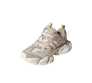 Tênis Adidas XLG Runner Deluxe 'Beige White' Bege / Branco – vista 3/4 frontal