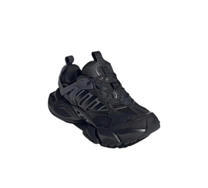 Tênis Adidas XLG Runner Deluxe 'Black Grey' Preto / Cinza – vista 3/4 frontal