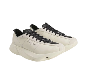Tênis Adidas Y-3 Adios Pro 3.0 LX 'Off White Black' Branco / Preto – vista 3/4 do par
