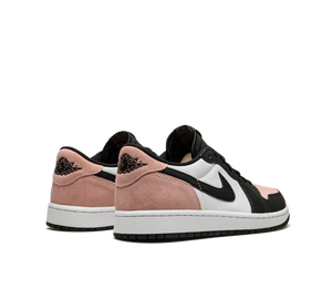 Tênis Nike Air Jordan 1 Low OG 'Bleached Coral' Rosa / Preto – foto 4
