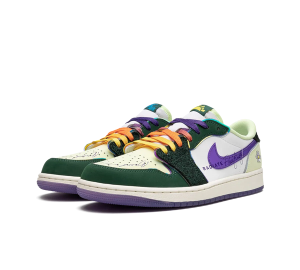 Tênis Air Jordan 1 Low OG 'Doernbecher 2023' Colorido