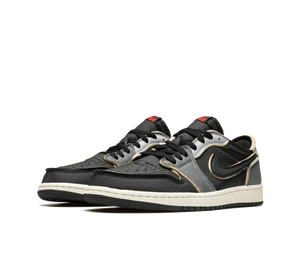 Tênis Nike Jordan 1 Low OG EX 'Black Smoke Grey' Preto / Cinza – foto 3
