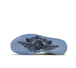 Tênis Nike Air Jordan 1 High x Dior 'Dior' Cinza / Branco – foto 5