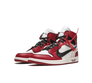 Tênis Nike Air Jordan 1 High x Off-White 'Chicago' Vermelho / Branco – foto 3