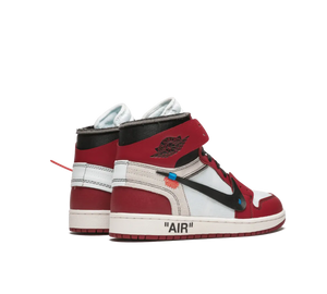 Tênis Nike Air Jordan 1 High x Off-White 'Chicago' Vermelho / Branco – foto 4