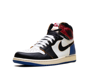 Tênis Nike Air Jordan 1 High x Fragment x Union 'LA Varsity Red Sport Royal' Preto / Vermelho – foto 2