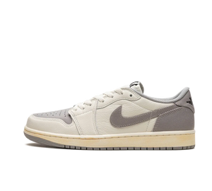 Tênis Nike Air Jordan 1 Low OG 'Atmosphere Grey' Cinza / Branco
