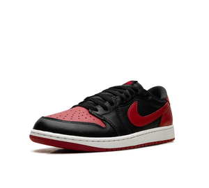 Tênis Nike Air Jordan 1 Low 'Banned' Vermelho / Preto – foto 2