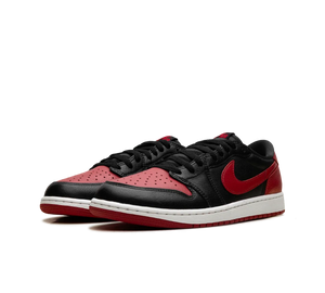 Tênis Nike Air Jordan 1 Low 'Banned' Vermelho / Preto – foto 3