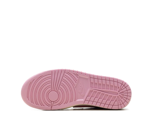 Tênis Nike Air Jordan 1 Low OG x Travis Scott Masculino 'Sail Tropical Pink' Rosa / Branco – foto 5