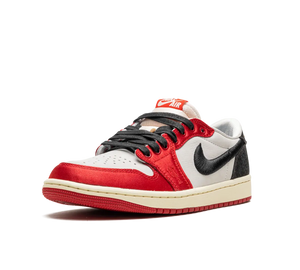 Tênis Nike Air Jordan 1 Low OG 'Trophy Room Rookie Card Away' Vermelho / Preto – foto 2
