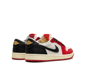 Tênis Nike Air Jordan 1 Low OG 'Trophy Room Rookie Card Away' Vermelho / Preto – foto 4