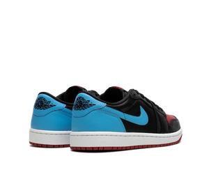 Tênis Nike Air Jordan 1 Low OG 'UNC to Chicago' Azul / Vermelho – foto 4