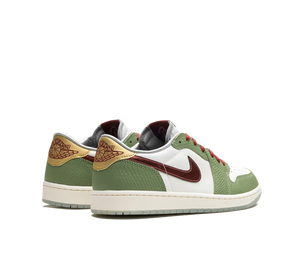 Tênis Nike Air Jordan 1 Low OG 'Year of the Dragon' Verde / Branco – foto 4