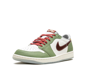 Tênis Nike Air Jordan 1 Low OG 'Year of the Dragon' Verde / Branco – foto 2